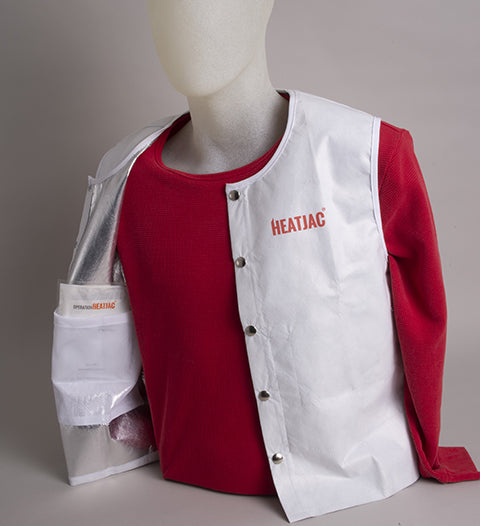 The vest can be worn with or without the air activated warmers, depending on your desired level of warmth